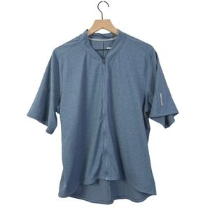 REI‎ Co-op Zip Up Short Sleeve Athletic Top Activewear Pockets XLarge